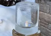 Ice Candle Tradition Illuminates Hospice Huntsville in Ontario