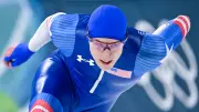 Jordan Stolz Shatters Olympic Record to Win Gold in Men's 1000m Speedskating