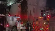Moncton House Fire Sends One to Hospital as Crews Battle Blaze