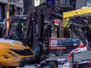 Montreal's Ste-Catherine Street Construction to Finish One Year Ahead of Schedule