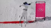 Olympic Moguls Madness: Skier Wins Backwards After Opponent's Crash