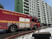 One Person Rescued from North York Apartment Fire on Needle Drive