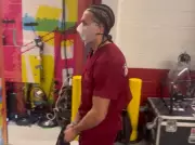 Patriots' Mack Hollins Makes Bold Super Bowl Fashion Statement in Prison Outfit