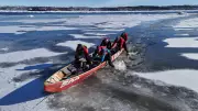 Quebec City's Extreme Ice Canoe Race: Battling Ice Floes and Currents