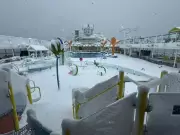 Royal Caribbean Odyssey of the Seas Finally Departs After Snowstorm Strands Passengers