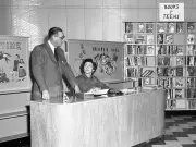 Saskatoon's Haultain Library Branch Opened in 1955 with Mayor McAskill