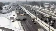 Toronto-Bound QEW Reopens Following Major Collision Involving Tractor-Trailer in Oakville