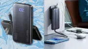 Ultra-Slim 45W Power Bank with Built-In Cord & Wall Plug Hits 46% Off on Amazon