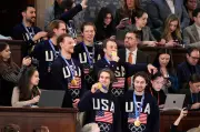 U.S. Men's Hockey Team Honored at State of the Union; Hellebuyck to Receive Medal of Freedom