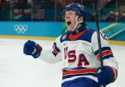 U.S. Seizes Early 1-0 Lead Over Canada in Olympic Men's Hockey Gold Medal Game