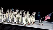 U.S. Team Receives Polite Applause at Milan Winter Olympics Opening