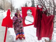 Valentine's Day March Honors Missing and Murdered Indigenous Women in Calgary