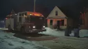 Winnipeg's North End Home Engulfed in Early Morning Blaze on Magnus Avenue