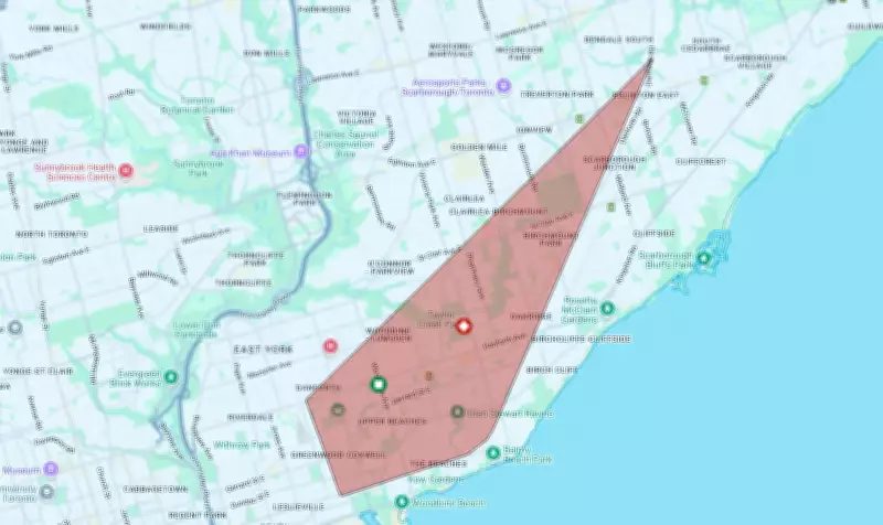 Major Power Outage Strikes Toronto's East End, East York, and Scarborough