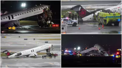 Air Canada Pilots Killed in LaGuardia Crash with Fire Truck, NTSB Investigates