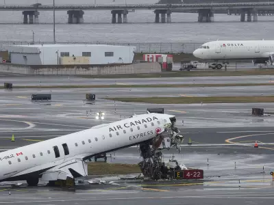 American Passengers Credit Canadian Pilots for Saving Lives in LaGuardia Crash