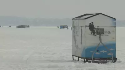 Barrie Ice Fishing Huts Must Be Removed by Sunday, Officials Announce