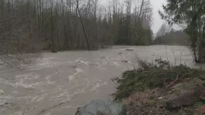 B.C. River Forecast Centre Downgrades Flood Risk as Waters Recede on South Coast
