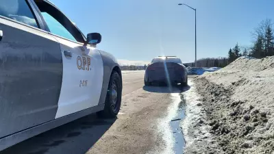 Calgary Driver Faces Stunt Driving Charge After Clocked at 141 km/h in Ontario