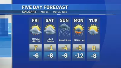 Calgary Endures Persistent Snowfall as Southern Alberta Faces Chilly Conditions