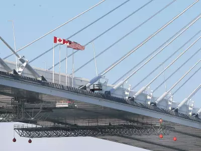 Canadian Felon Intercepted Crossing Gordie Howe Bridge on Foot Before Opening
