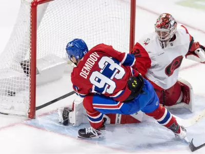 Canadiens Stage Epic Comeback, Defeat Hurricanes 5-2 Behind Dobes' Heroics