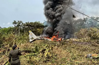 Colombian Military Plane Crash Kills One, Injures 77 Near Ecuador Border