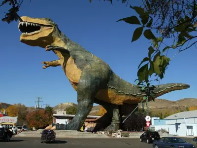 Drumheller's Iconic T. Rex Faces Uncertain Future Despite Structural Health