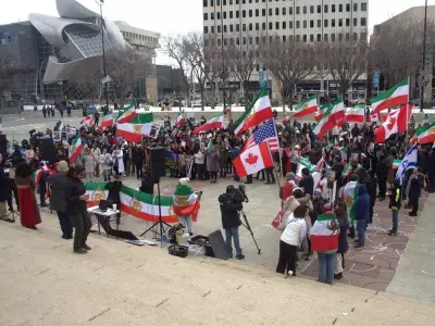 Edmonton Iranians Demand National Referendum After Khamenei's Death