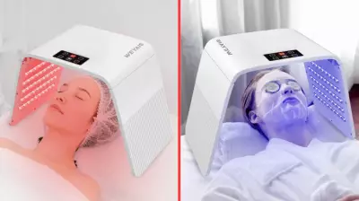 Foldable LED Light Therapy Device on Sale: At-Home Skin Care Solution Under $50