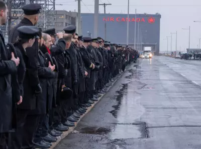 Former Air Canada Jazz Pilot Pays Emotional Tribute to Antoine Forest in Uniform
