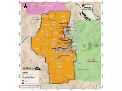 GoldHaven Expands Magno Project to Over 37,200 Hectares with Cassiar Claims