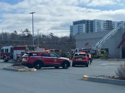 Halifax Firefighters Battle Blaze at Bedford Strip Mall in Hogan Court