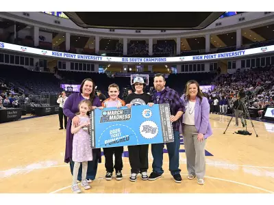 High Point University Gives Local Family Free Trip to NCAA Tournament