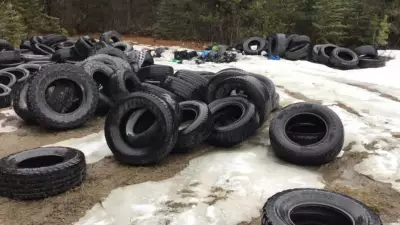 Illegal Dumping of Tires and Trash Plagues B.C. Provincial Park, Officials Report