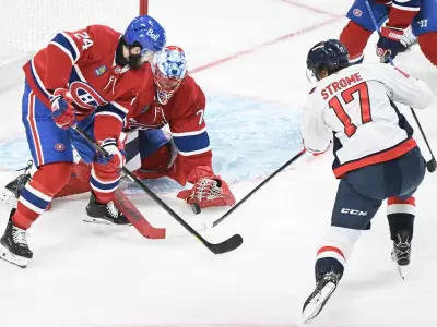 Jakub Dobes Shines as Canadiens Dominate Capitals 6-2 with Caufield's Double