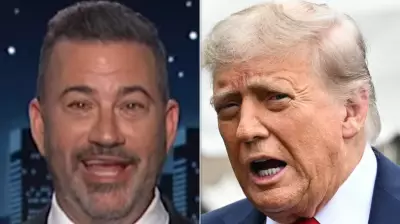 Jimmy Kimmel Jokes About Trump's Neck Rash, Suggests Beard Solution