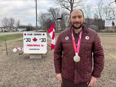 Kingsville's Corbin Watson Returns Home with Paralympic Silver Medal