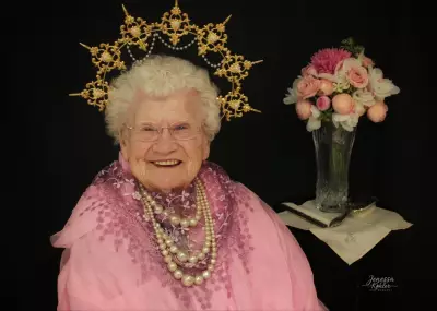 Manitoba Seniors Feel Like Royalty in Special Portrait Sessions at Care Home