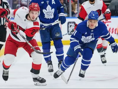 Maple Leafs Secure Point in Overtime Loss to Hurricanes in Hard-Fought NHL Battle