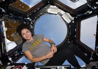 NASA Astronaut Jessica Meir Connects with B.C. Students from Space Station