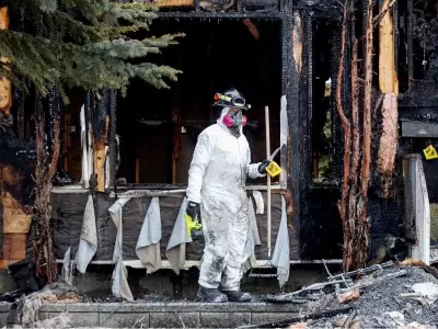 North Edmonton Home Destroyed in Early Morning Blaze, Investigation Underway