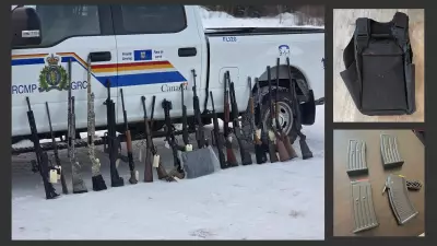 RCMP Arrest Man, Seize 22 Guns in Northern Alberta Drug-Trafficking Probe