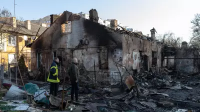 Russia Launches Massive Drone Assault on Ukraine, Killing Five Amid Zelenskyy's Gulf Diplomacy