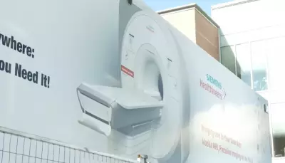 RVH MRI Trailer Removal Marks Progress in Barrie Hospital Upgrades