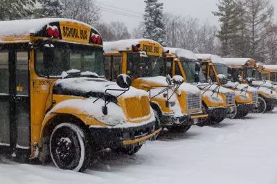 Snow Cleanup Continues, Disrupting School Bus Service for Sudbury Students