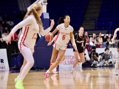Solene Jackson Leads Holy Cross to Hoops Title, Outshines Her B.C. Lions Alum Dad