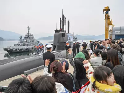 South Korean Submarine's 14,000-Kilometer Voyage to Canada Amid Sub Competition