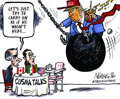 Steve Nease's Latest Cartoon Sparks Conversation in Toronto Media