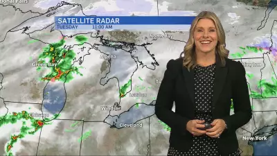 Stormy Conditions Persist Across Southern Ontario as Cooler Air Arrives